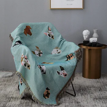 

Thicking Mermaid blanket sofa Universal sofa cover decorative slipcover Throws on Sofa/Bed/Plane Travel Plaids Rectangular SF29