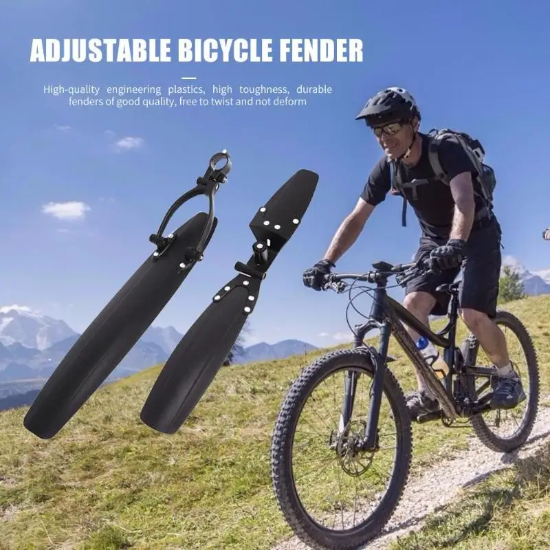 Горячая велосипед крылья умелое производство MTB велосипед Регулируемый брызговик щиток от грязи набор горный велосипед задние передние брызговики