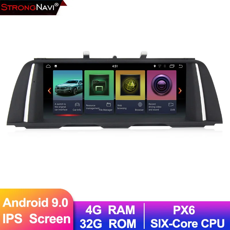 Ips винт Android 9 0 автомобильный DVD gps плеер для BMW 5 серии F10 F11 (2011-2016) CIC/NBT авто радио
