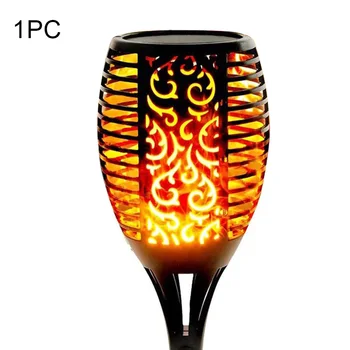 

1/2/4 Pcs Solar Power Torch Flickering Flames 33 LED Lights Garden Decoration Lamp Waterproof and durable FP8