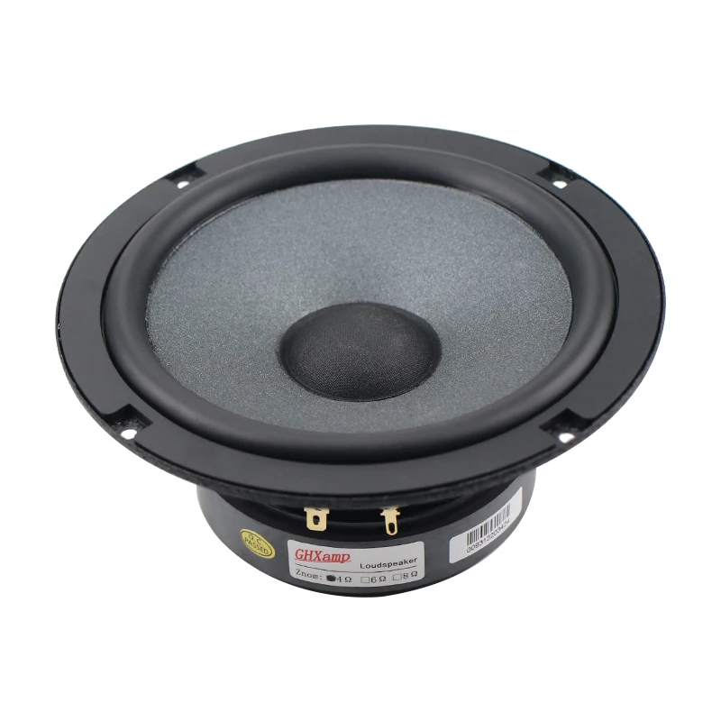 Médio do Woofer do Carro de Ghxamp Polegadas com Choque hz da Sensibilidade Alto-falante Baixo Poderoso w 60 Alta-5.5 Khz 4ohm 1 Pces 6.5 25-50 - Image 4
