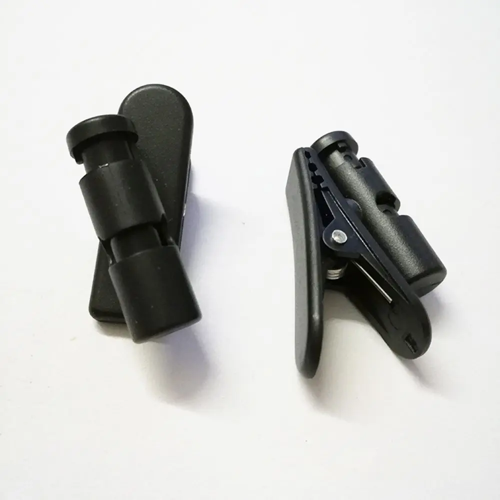 1pc Rotatable Plastic Universal Headset Headphone Cord Clips Earphone