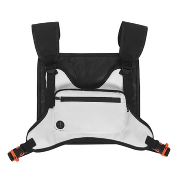 

Outdoor Sports Men Women Chest Bag Multi-function Durable Waterproof reflective adjustable wear-resistant Storage Backpack