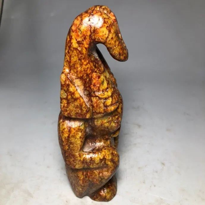 

Hemo Jade Sun God Exquisite jade, old-fashioned leather shell
