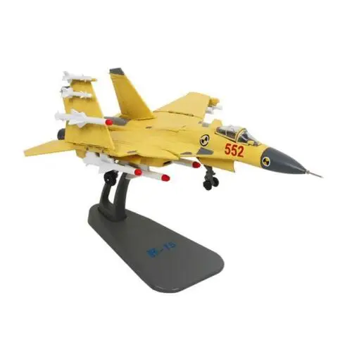 1/100 металлический J-15 авианосец подарок статический самолет истребитель Масштаб Модель струи