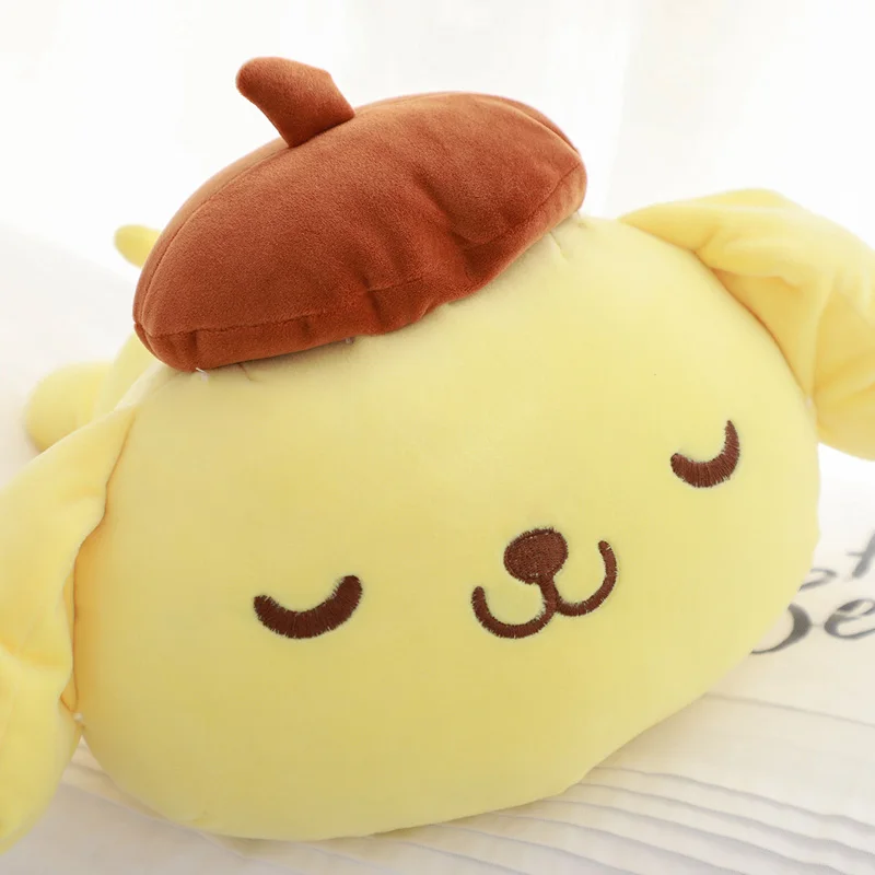 40*30 см, Мультяшные животные, кот, кролик, игрушка, розовый, кавайные куклы, с бантом, для девочек, мягкая, приятная Подушка, для сна, подушка, рождественские подарки - Цвет: Yellow