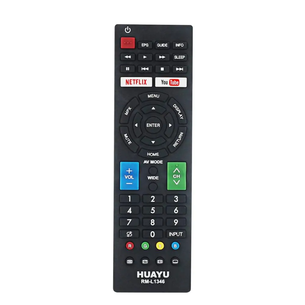 UNIVERSAL REMOTE CONTROL REPLACEMENT FOR Sharp GB028WJSA LCD LED TV Netflix 