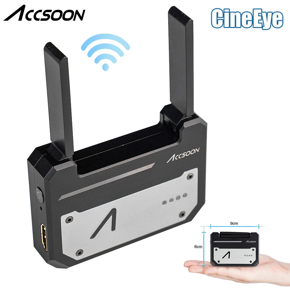 Accsoon CineEye 5G беспроводной видео передатчик система карманная передача HDMI 1080P HD до 100