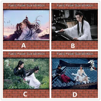 

Anime Poster Grandmaster Of Demonic Cultivation Wei Wuxian Kiss Mo Dao Zu Shi Wall Scroll Painting Art Prints