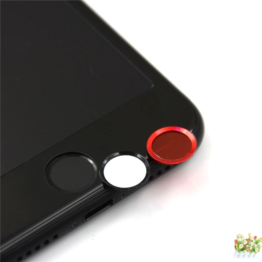 Для iPhone 5S, 5, se, 4, 6 S, 6s, 7 Plus, чехол, алюминиевый, роскошный, для телефона, для iPhone, кнопка домой, наклейка, защита сенсорного ID