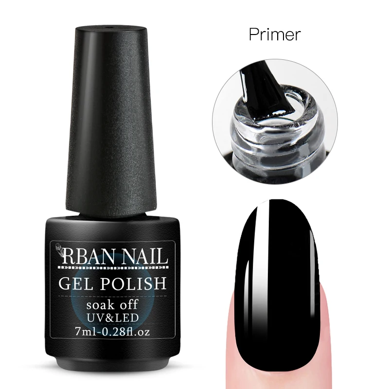 RBAN NAIL 7 мл светящийся без протирания верхнее покрытие УФ светодиодный Гель-лак для ногтей долговечный впитывающий УФ-Гель-лак для маникюра Nail Art Lacque - Цвет: S04077
