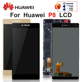 

For Huawei P8 GRA-UL00 GRA-TL00 GRA-CL00 LCD Display Touch Screen Digitizer Assembly Parts With Frame For P8 LCD