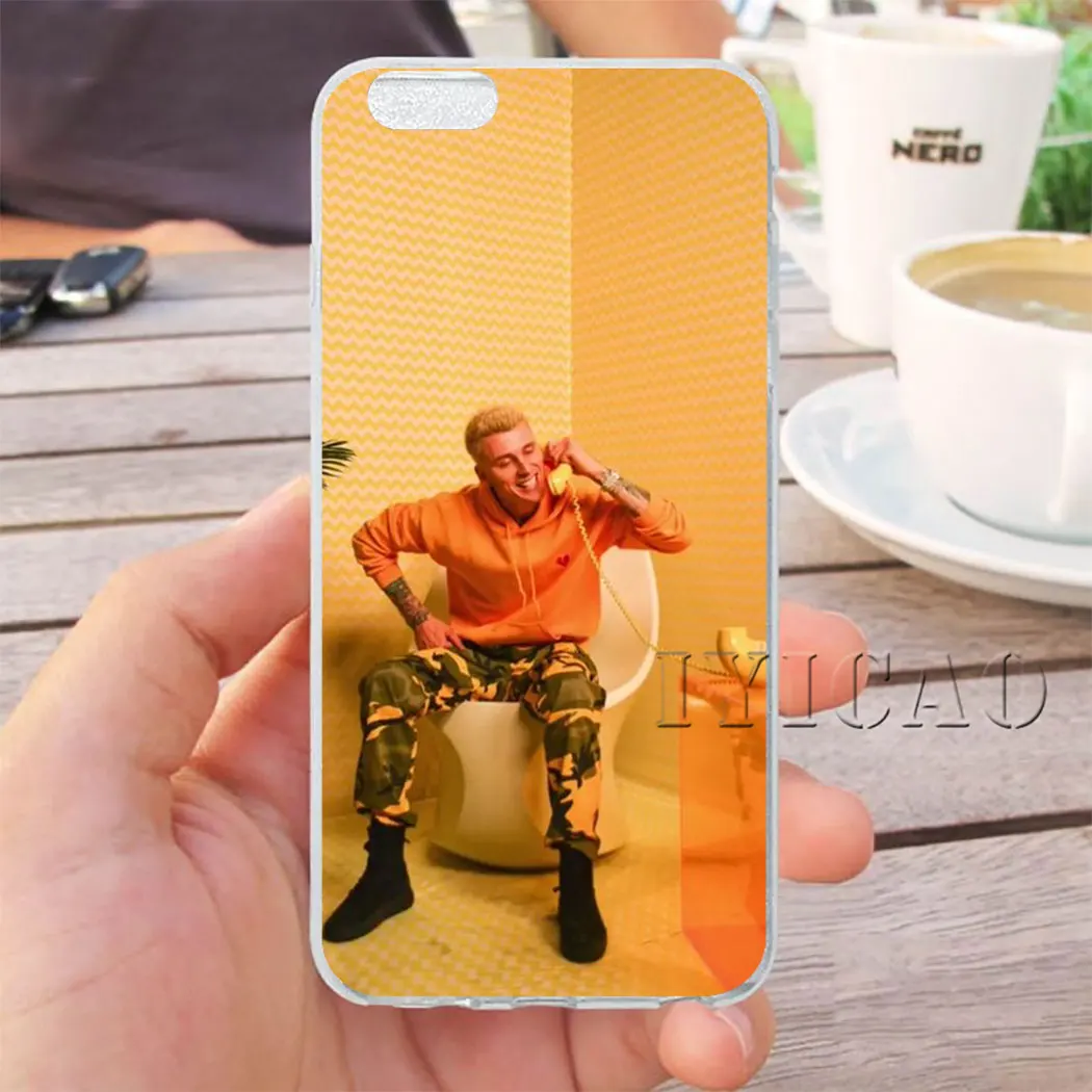 Машина пистолет Келли MGK жесткий чехол оболочка для Iphone 4 4s 5 5S Se 6 7plus 8 8Plus X XS MAX XR 6s Plus 11 pro max - Цвет: 5