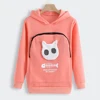 Sweatshirt Cat Lovers Hoodie Dropshipping Kangaroo Dog Pet Paw Pullovers Cuddle Pouch Sweatshirt Pocket Animal Ear Hooded Plus 4