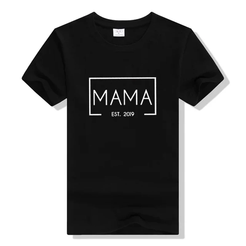 Mama Year, женская футболка, надпись для малышей, модная, Пастельная, эстетическая, гранж, улица, мама, подарок, цитата, Винтажная Футболка