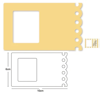 

Metal Die Cut mold Picture album book frame diy Scrapbooking decor Craft Cutting Dies Stencil Embossing Paper Cards die mould