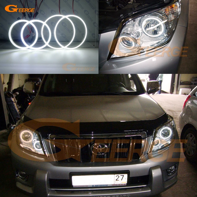 Для Toyota Land Cruiser Prado J150 150 2010 2011 2012 ультра яркий SMD светодиодный ангельские глазки