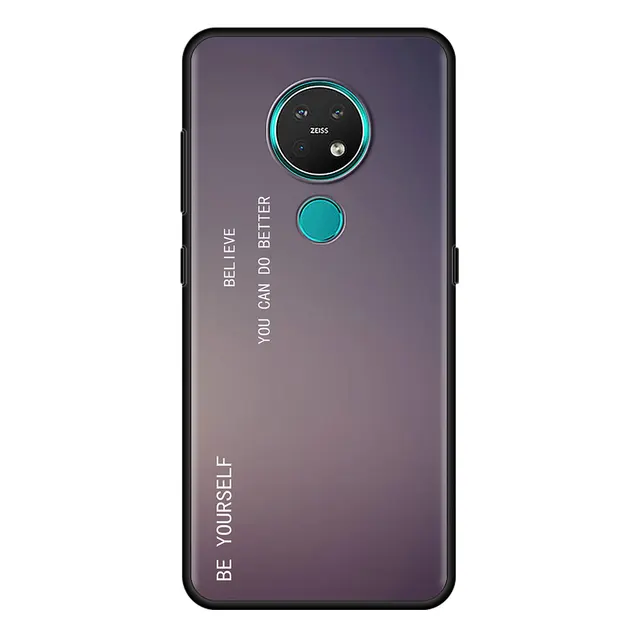 Gradient BE YOURSELF Cell Phone Case for Nokia 5.4 7.2 3.4 5.3 2.3 3.2 8.3 5G 2.4 2.2 4.2 1.3 1.4 C20 G20 X20 Cover Coque B01