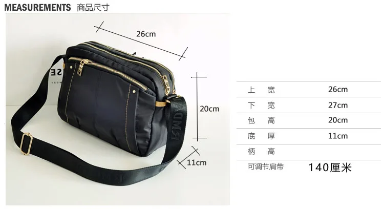 Испанская стильная модная сумка на одно плечо - Цвет: Черный