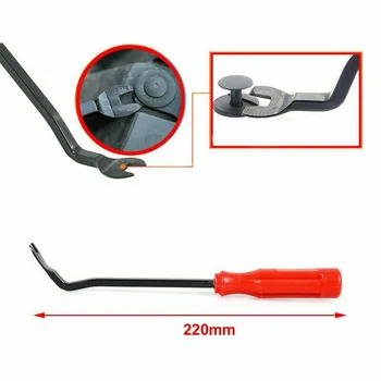 

Car Fastener Removal Tool Door Interior Clip Panel Dashboard Auto Pry Red Frame Trim Interior Accessories Crowbar