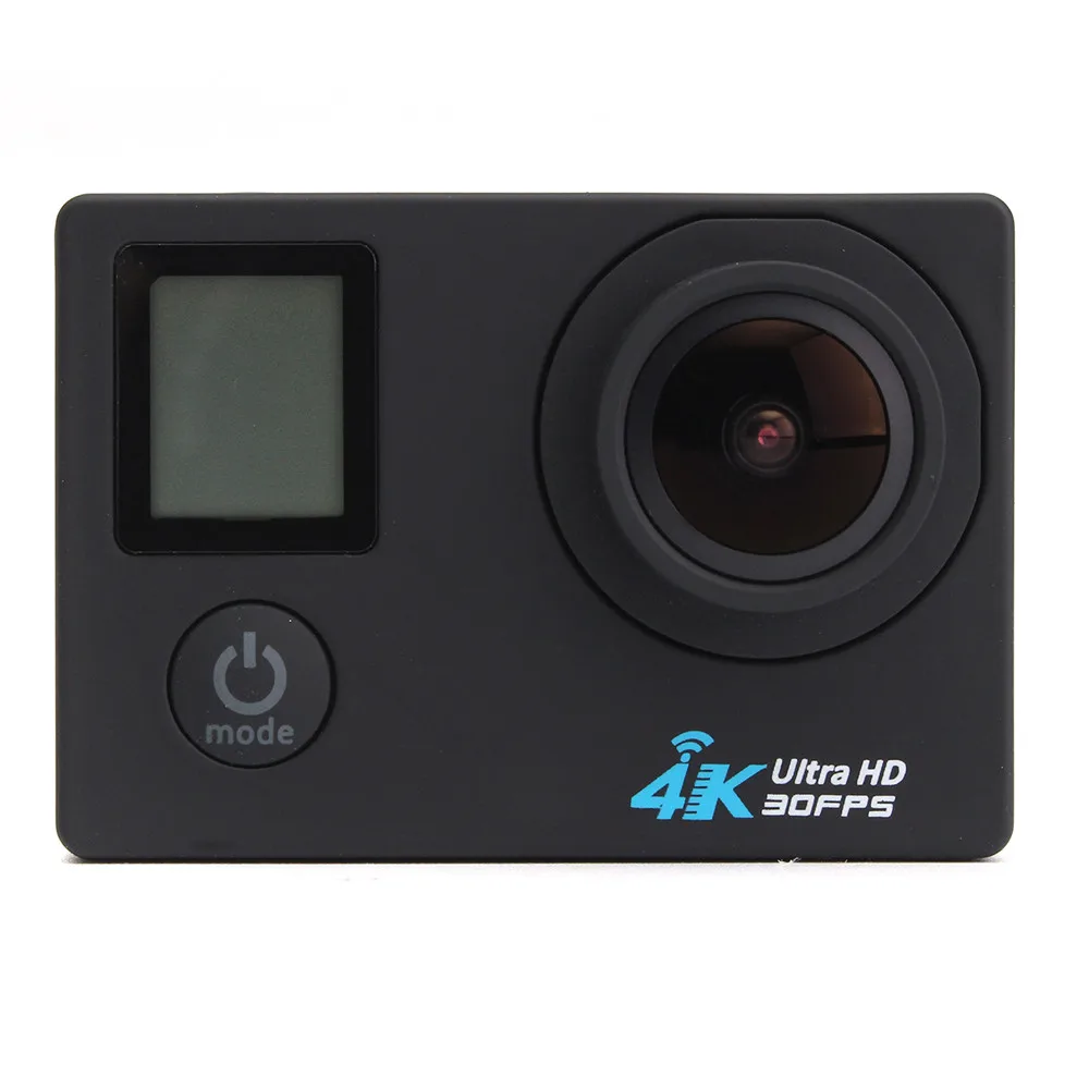 Водонепроницаемый 4K двойной экран Wifi HD 1080P спортивная Экшн-камера DVR Cam видеокамера# T2