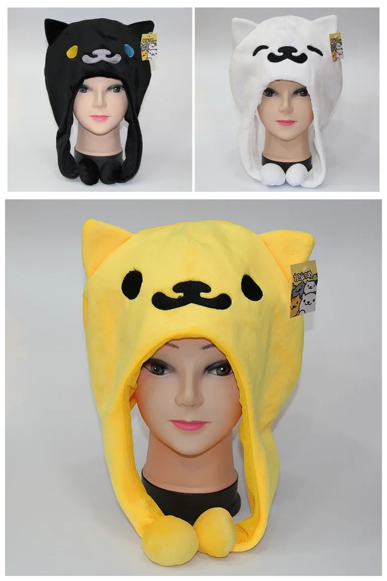 IVYYE Neko Atsume модная бейсбольная кепка в стиле аниме Повседневная плюшевая шапка зимняя теплая унисекс подарки на день рождения Новинка
