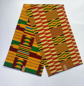 

Ankara African Wax Print Fabric 6yard/lot 2020 African-wax-print Veritable Wax Fabric High Quality ankara Wax Prints African 05