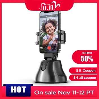 

360 Rotation Facial Tracking Tripod / Selfie stick, Smartphone Holder Gimbal Handheld Gimbal Stabilizer Gimbal 360 °