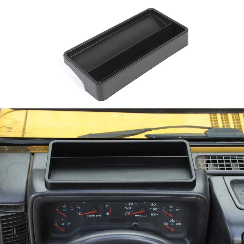Ящик для хранения приборной панели Jeep Wrangler TJ 1997-2006 Dash держатель телефона