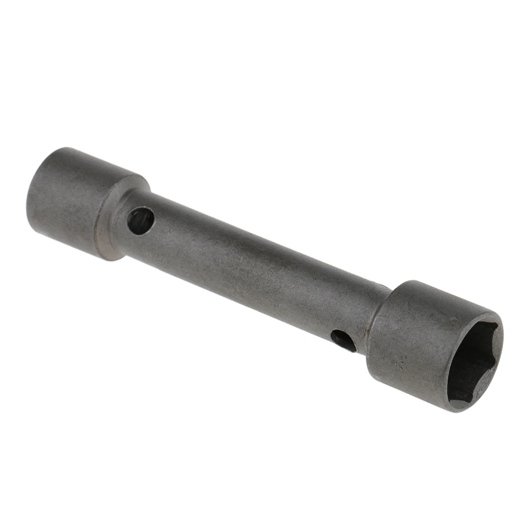 Double End Spark Plug Socket Wrench 16/18mm Galvanized Deep Reach Wrench Socket Tire Tools for Motorcycle Auto Repair 118mm