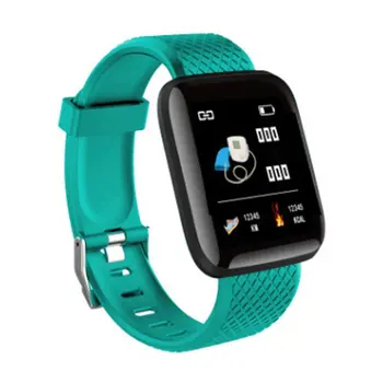 

116plus Smart Fitness Bracelet Band With Measuring Pressure Pulse Meter Sport Activity Tracker Watch Wristband