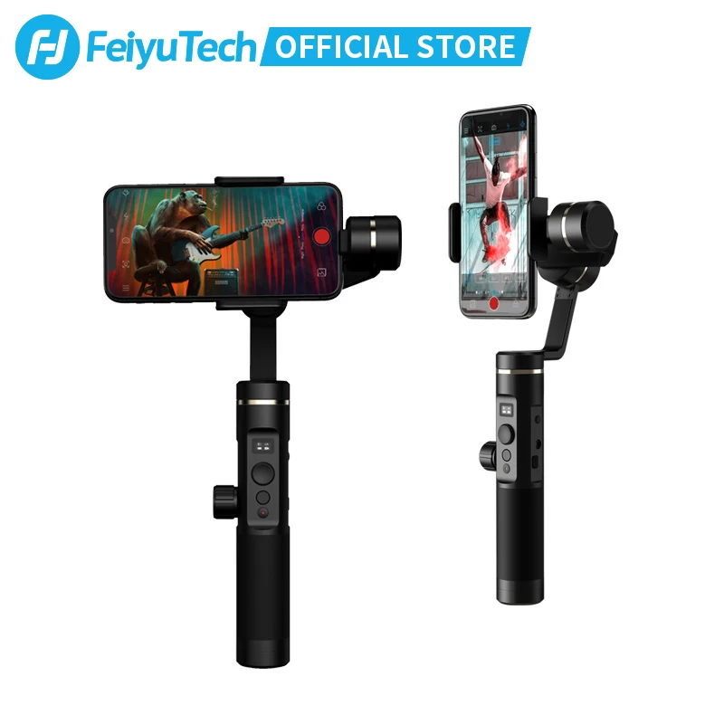 Cena FeiyuTech SPG2 Gimbal 3 osi stabilizator ręczny dla smartfonów iPhone X 8 7 OPPO Samsung ViVO telefony smartfon Splash proof