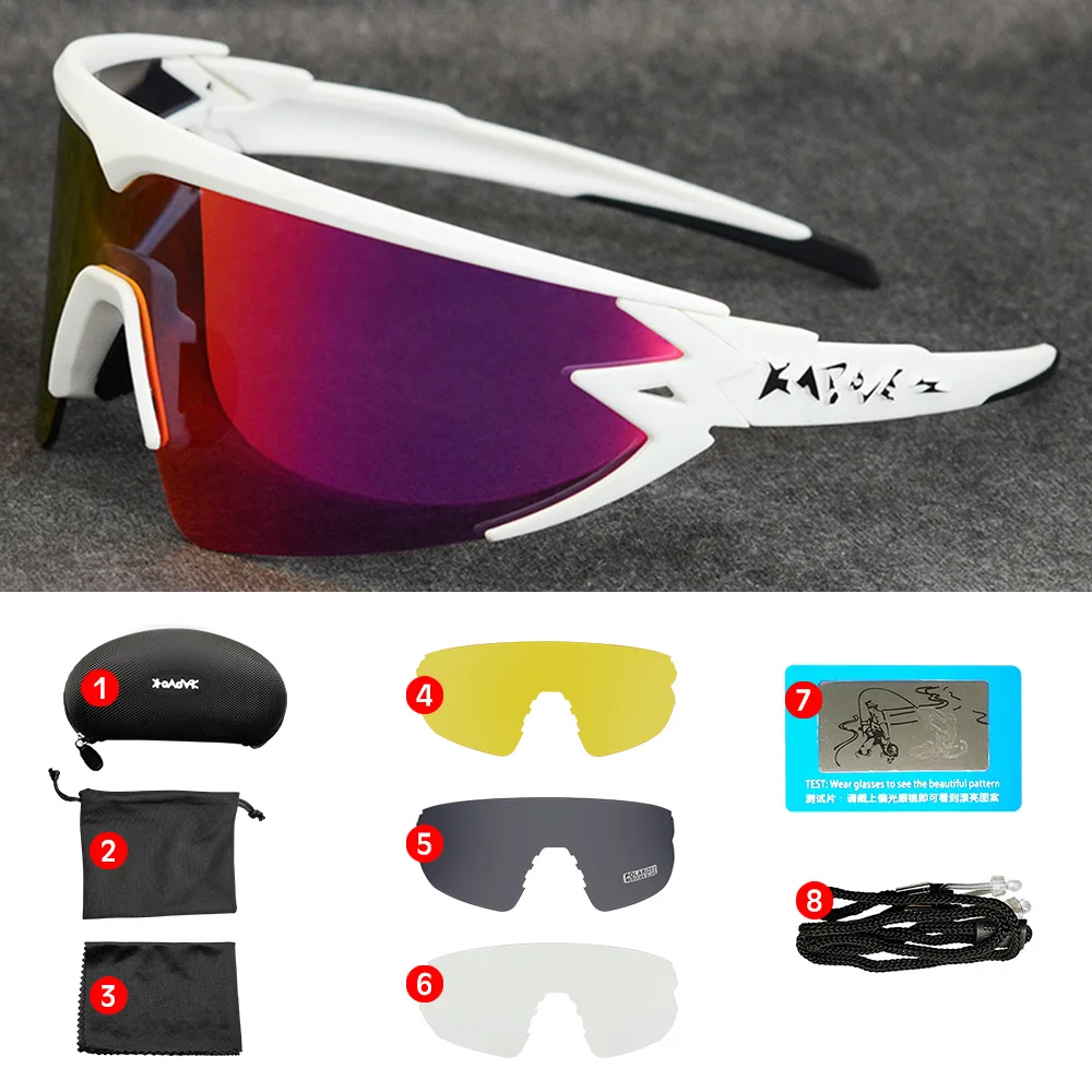 Red Goggles Polarized Cycling Sunglasses Men women Sport Road Mtb Mountain Bike Photochromic Glasses Eyewear Sun oculos ciclismo