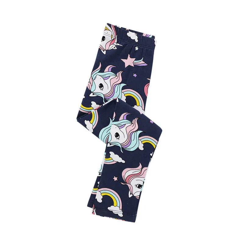 Jumping Meters Children Long Sleeve Dresses Cotton Unicorn Girls Dress Floral Autumn Spring Baby Clothes New 2019 Designs | Детская