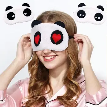 

Cute Plush Eye Cover Mask Sleep Eye Eyeshade Kids Sleeping Mask Cartoon Travel Rest Blindfold Sleep Aid Eye Shade Band Eye Patch