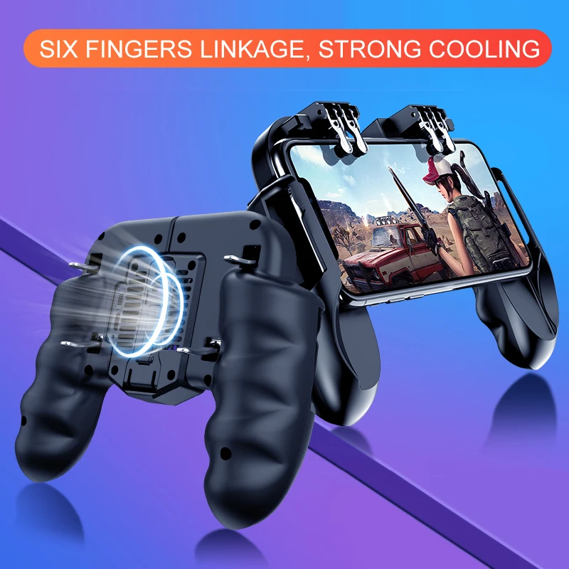 

PUBG Mobile Game Controller Cooler Fan for Xiaomi IPhone Samsung Android IOS Phone Gamepad Gaming Controller Free Fire Joystick