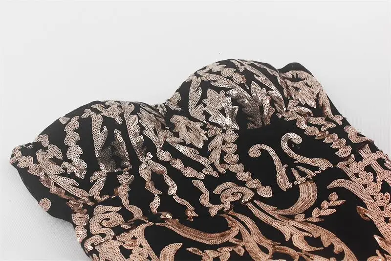 Новое поступление, сексуальное платье-футляр с пайетками, женское платье без рукавов с молнией сзади, элегантное роскошное платье для вечеринок Vestidos