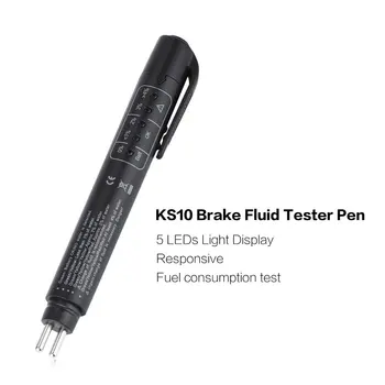 

New Brake Fluid Tester Pen Mini Indicator For Car Repairs Tools Vehicle Auto Automotive Diagnostic Tool Brake Tester