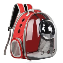 Сумка-переноска для кошек, дышащий прозрачный рюкзак для щенков, коробка для кошек, клетка для маленьких собак, переноска для домашних животных, сумка для путешествий, космическая капсула