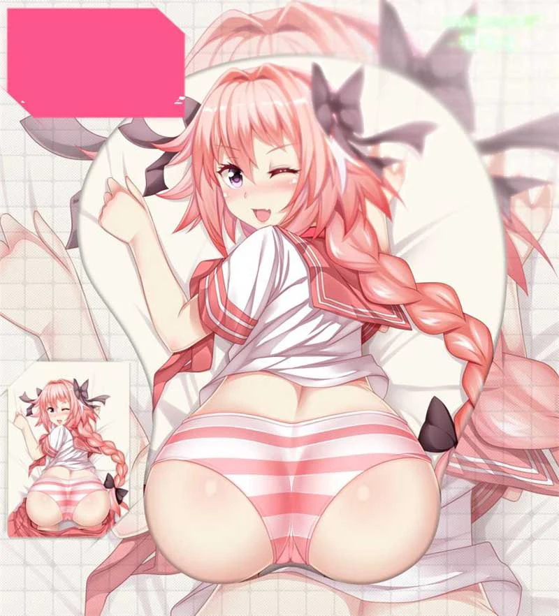 1 шт. Kawaii японский аниме Fate/Apocrypha Astolfo 3D коврик для мыши мягкий перстень запястья