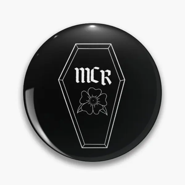 Мягкая булавка Mcr в виде гроба забавный модный подарок значок для одежды