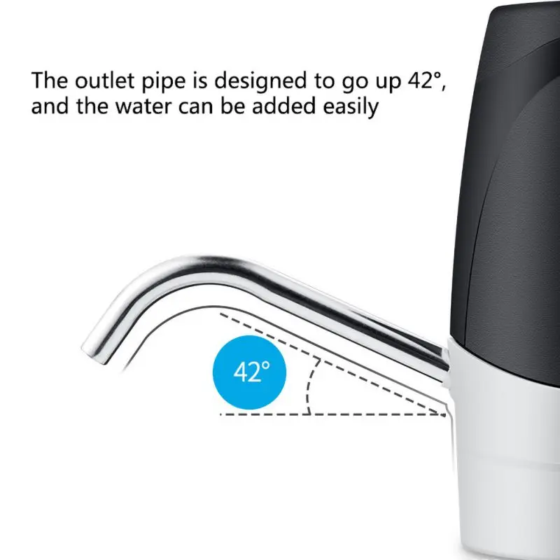 Electric Water Dispenser Drinking Water Hand Press Pressure Pump Household Water Pump Manual Automatic Tools Low Power