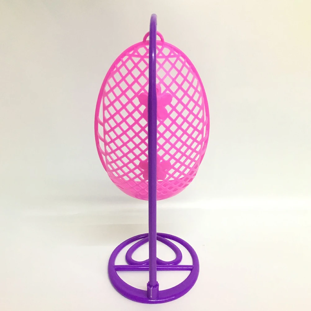 Пластиковая миниатюрная Съемная игрушка качели подвесной стул для 12 дюймовых