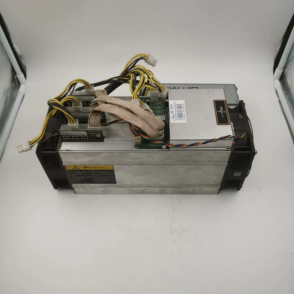 Б/у ANTMINER S9 14T btc bch sha-256 майнер bitcon miner миниралы манинг ферма асик лучше чем INNOSILICON T2