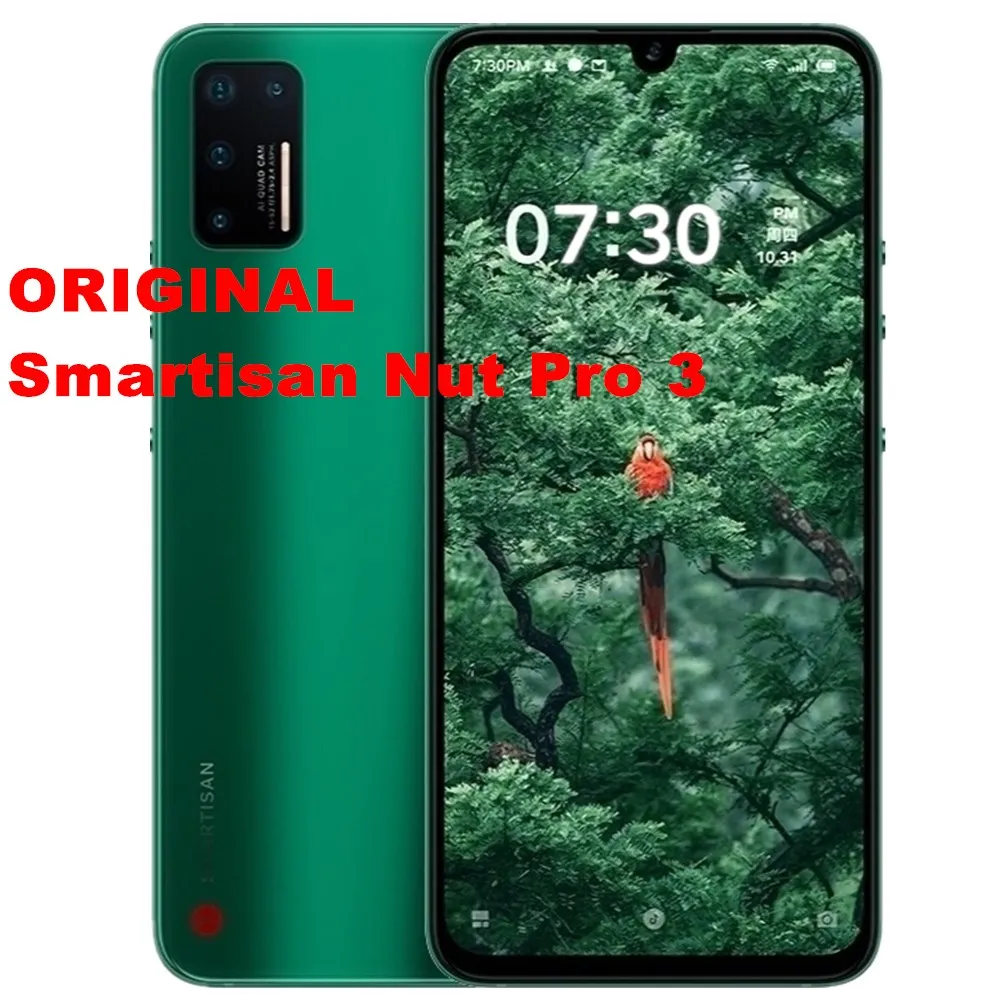 Смартфон Smartisan Nut Pro 3 4G сканер отпечатка пальца Snapdragon 855 Plus 6 39 дюйма AMOLED 12 Гб ОЗУ 256