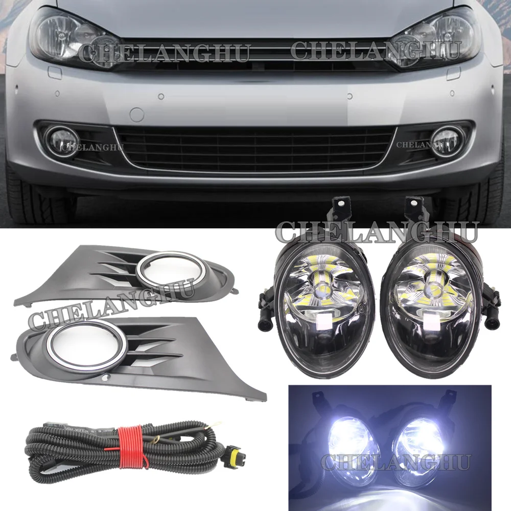Светодиодный ная Автомобильная фара для VW Golf 6 A6 MK6 2009 2010 2011 2012 2013 автомобильный
