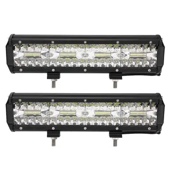 

12" 240W LED Bar Offroad Spot Flood 10V 48V LED Work Light Waterproof LED Light Bar For Car Boat Truck Suv 4x4 Tractor ATV