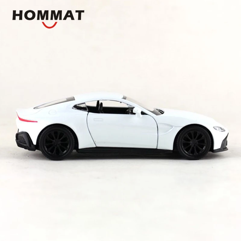 1:36 Масштаб Aston Martin Vantage V8 двигатель модель автомобиля игрушка сплав металл литая