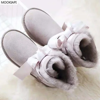 

Australia's top quality snow boots in 2019, real sheepskin, 100% natural wool, new women's shoes, free delivery, four colors