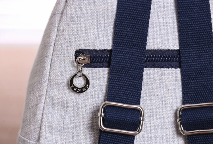 Fashion national animal string appliques women shopping backpacks!Nice embossing lady double-layer backrack Hot canvas backruck